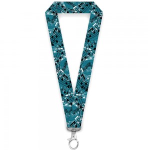 Lanyard personalizat note muzicale
